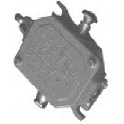 Limitator de cursa cu tija si rola cu actionare liniara